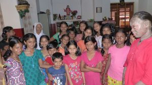 Kinder- und Behindertenhilfe in Indien, hier Einrichtung der Sisters of Charity, Mangalore
